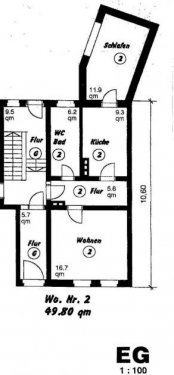 Jeßnitz Wohnung Altbau schöne, helle 2 Raum Wohnung in Jeßnitz Wohnung mieten