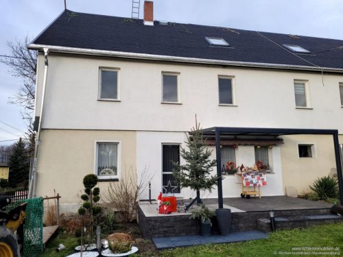 Niederschöna Immobilien 3 Zimmer in Kleinschirma mit Terrasse und Garten, EBK Wohnung mieten