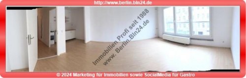 Berlin Immo + 1 Zimmer in Friedrichshain Nähe U+S Bahn --- Mietwohnung Wohnung mieten