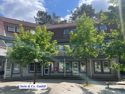 Borkwalde Gewerbe für sofort - günstiger Laden/ Büro mit Terrasse Gewerbe mieten