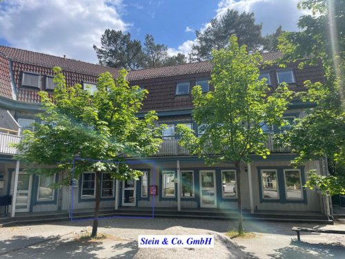 Borkwalde Laden oder Büro mit Terrasse Gewerbe mieten