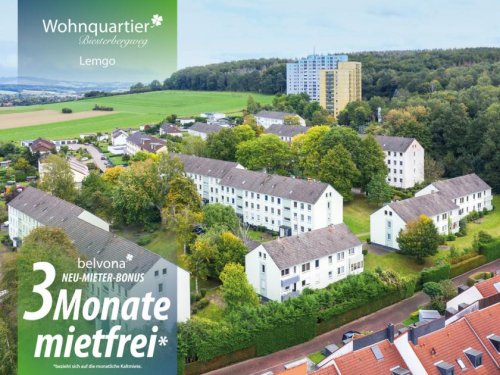 Lemgo Teure Wohnungen 3 Monate mietfrei: Frisch sanierte 3 Zimmer-Marmor-Luxuswohnung im Wohnquartier Biesterbergweg! Wohnung mieten