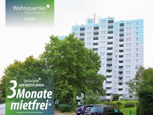 Lemgo Immobilienportal Nur bei belvona: 3 Zimmer Ahorn-Luxuswohnung im Wohnquartier Biesterbergweg!
3 Monate mietfrei! Wohnung mieten