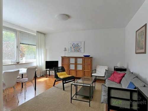 Kassel Immobilien Inserate (EF0791_M) Kassel-Stadt: Bad Wilhelmshöhe, helle möblierte 2-Zimmer-Wohnung mit WLAN, Balkon und TG-Stellplatz inkl. Wohnung