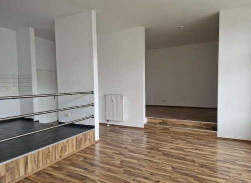 Magdeburg Wohnungen im Erdgeschoss Schöne gemütliche 2-Raum-Loft Wohnung mit Terrasse -Garten75,45m2 in MD.Neue -Neustadt zu vermieten. Wohnung mieten