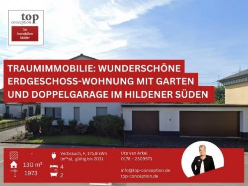 Hilden Inserate von Wohnungen Traumimmobilie: 
Wunderschöne Erdgeschoss-Wohnung mit Garten und Doppelgarage im Hildener Süden *provisionsfrei Wohnung mieten