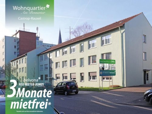 Castrop-Rauxel Wohnungsanzeigen Frisch sanierte 2 Zimmer-Ahorn-Luxuswohnung im Wohnquartier Bennertor!
3 Monate mietfrei: Wohnung mieten