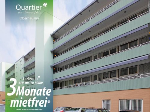 Oberhausen Wohnung Altbau 3 Monate mietfrei: Frisch sanierte 3 Zimmer-Ahorn-Luxuswohnung im „Quartier am Friedensplatz“ Wohnung mieten