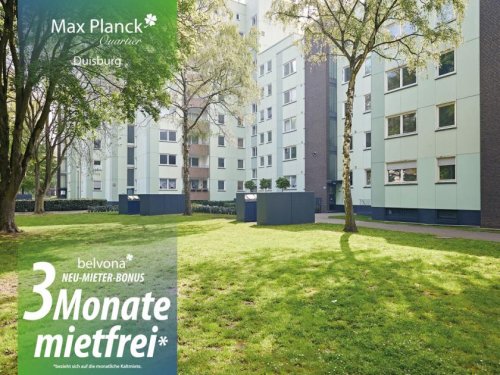 Duisburg Etagenwohnung 4 Zimmer Marmor-Luxuswohnung im belvona Max Planck Quartier!
3 Monate mietfrei nach Sanierung: Wohnung mieten