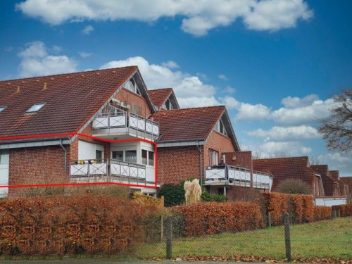 Nordhorn Wohnungen im Erdgeschoss Helle 3-Zimmer-Wohnung mit Balkon in Nordhorn-Bookholt Wohnung mieten