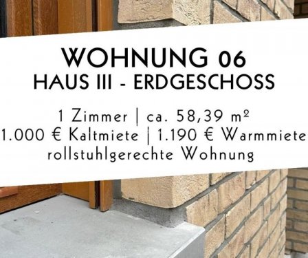 Mainz Mietwohnungen Wohnen am Bachhof | 1-Zimmer Terrassen-Neubauwohnung | Mz-Hechtsheim Wohnung mieten