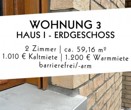 Mainz 1-Zimmer Wohnung Wohnen am Bachhof | 2-Zimmer Terrassen-Neubauwohnung | Mz-Hechtsheim Wohnung mieten