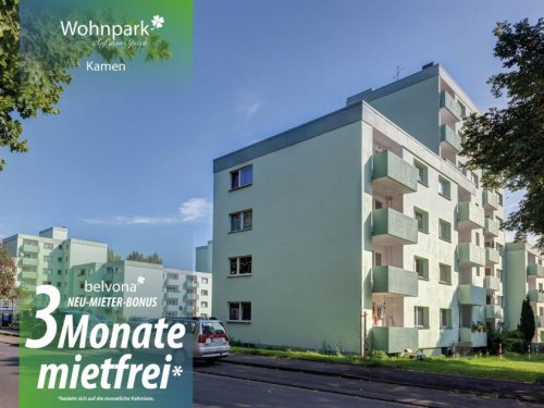 Kamen Wohnungen 3 Monate mietfrei: Frisch sanierte 3 Zimmer-Ahorn-Luxuswohnung im Wohnpark Auf dem Spieck! Wohnung mieten