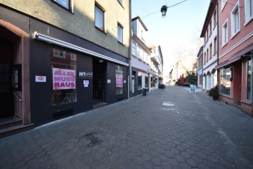 Aschaffenburg Gewerbe Immobilien DIETZ: Ladengeschäft in der Steingasse - Der Zubringer zur Hauptfußgängerzone in Aschaffenburg! Gewerbe mieten