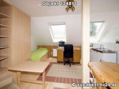 Darmstadt Wohnen auf Zeit Darmstadt-Eberstadt: Möblierte helle 1-Zimmerwohnung Wohnung mieten