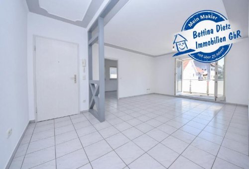 Eppertshausen Immobilienportal DIETZ: Renovierte 2 Zimmerwohnung mit Einbauküche, Keller und Balkon! Wohnung mieten
