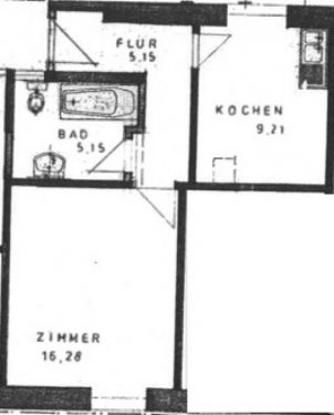 Gernsbach Mietwohnungen Renovierte 1-Zimmer Wohnung: Wohnen im historischen Zentrum Wohnung mieten