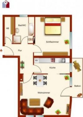 München Immobilien München Bogenhausen 2-Zi.-KDB EG-Wohnung, 70 qm, Balkon Wohnung mieten