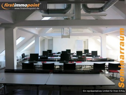 Landshut Gewerbe firstimmopoint® Schulungsraum im BIZ, klimatisiert für Meeting, Seminare im Zentrum von LA Gewerbe mieten