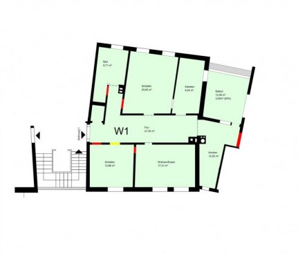 Isny im Allgäu Wohnung Altbau Renovierte 4-Zimmer-Wohnung im Zentrum von Isny Wohnung mieten