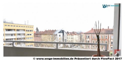 Nürnberg Wohnungen zentral gelegene 1-Zi-Whg. mit Einbauküche und Balkon Wohnung mieten