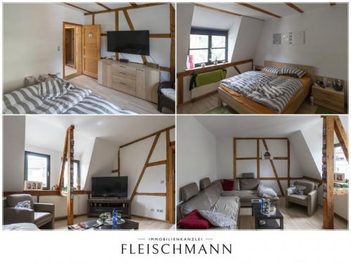 Suhl 3-Zimmer Wohnung Perfekter Neustart: 3-Zimmer-Wohnung im Herzen der Innenstadt mit Fachwerk-Charme Wohnung mieten