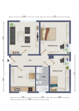 Zella-Mehlis Wohnung Altbau Wohnung mieten