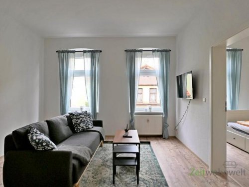 Erfurt Inserate von Wohnungen (EF0907_M) Erfurt: Johannesvorstadt, neu renovierte und neu möblierte 3-Zimmer-Wohnung mit Garten, WLAN, Waschmaschine Wohnung