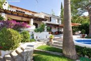 Bendinat Bezauberne Villa mit Meerblick und Golfplatz Blick Haus 