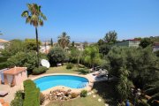 Denia Wunderschöne Villa mit schönem Panoramablick aufs Meer und die Berge, 3 Schlafzimmer, 3 Bäder, Pool, Grill, Garage, nur 1 km