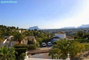 Moraira San Jaime spanienfincas - Moraira, 240qm Villa, 5 SZ, 1.180qm Grund, Appartement, beheiztes Schwimmbecken, Meerblick Haus kaufen