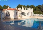 Moraira San Jaime spanienfincas - Moraira, 240qm Villa, 5 SZ, 1.180qm Grund, Appartement, beheiztes Schwimmbecken, Meerblick Haus kaufen