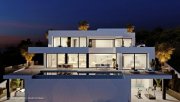 Alicante Villa La Isla, moderne Luxusvilla im Verkauf in der Wohnanlage Jazmines in Cumbre del Sol Haus kaufen