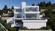 Cumbre del Sol Luxusvilla mit 3 Schlafzimmern, 2 Bädern, 1 Gäste-WC, Kfz-Stellplatz, Klimaanlage, Fußbodenheizung, Privatpool und Meerblick