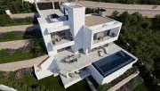 Cumbre del Sol Luxusvilla mit 3 Schlafzimmern, 2 Bädern, 1 Gäste-WC, Kfz-Stellplatz, Klimaanlage, Fußbodenheizung, Privatpool und Meerblick