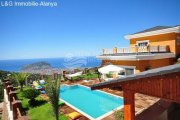 Alanya/Tepe Luxus Villa über den Dächern Alanyas zu verkaufen. Haus kaufen