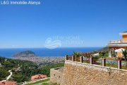 Alanya/Tepe Luxus Villa über den Dächern Alanyas zu verkaufen. Haus kaufen