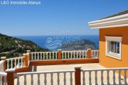 Alanya/Tepe Luxus Villa über den Dächern Alanyas zu verkaufen. Haus kaufen