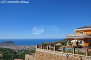 Alanya/Tepe Luxus Villa über den Dächern Alanyas zu verkaufen. Haus kaufen