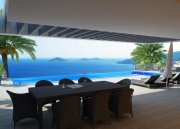 Kalkan NEU PROJEKTIERTE LUXUS VILLA MIT UNVERBAUBAREM MEERBLICK Haus kaufen