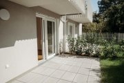 Wien, Donaustadt Moderne 2-Zimmer-Erdgeschoßwohnung mit Terrasse und Garten – Wohnen an der Alten Donau Wohnung kaufen