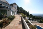 Mijas Pueblo Villa mit guter Ausstattung in den Bergen mit Panoramablick Haus kaufen