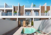 San Pedro del Pinatar Reihenhäuser mit 3 Schlafzimmern, 2 Bädern, Dachterrasse und Privatpool Haus kaufen