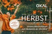 Salzhemmendorf OKAL Aktionshaus Herbstzauber 2 bis 30.11.2024 Haus kaufen