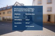 Adenau Modernisierungsbedürftiges Wohnhaus in zentraler Lage mit Terrasse und ehemaliger Werkstatt Haus kaufen