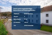 Antweiler Stark sanierungsbedürftiges Bauernhaus mit viel Platz in Scheune und Stall in Antweiler/Ahr Haus kaufen