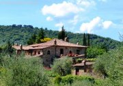 Seggiano Landwirtschaftliches Anwesen mit Weinberg, Olivenhain und Agriturismus Haus kaufen