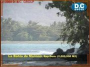 Maimon - Puerto Plata Einmaliges Traumgrundstück direkt an der Nordküste mit 2 kilometer langen Strand, Bahia de Maimon bei Puerto Plata Grundstück