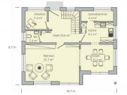 Beilstein (Landkreis Heilbronn) Energiesparendes Einfamilienhaus mit 6 Zimmer, 143 m² WP und Fußbodenheizung KfW 70 in Beilstein Haus kaufen