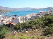 Elounda, Lasithi, Kreta Baugrundstück mit Meerblick (3436 m2) direkt an der Ortsgrenze von Elounda Grundstück kaufen